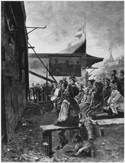 Der Puppenspieler, 1894 von Theodor Kleehaas